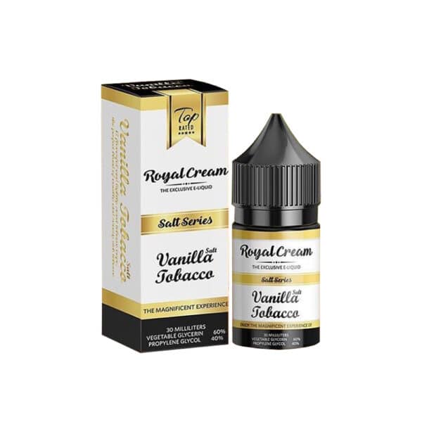 ROYAL CREAM Vanilla Tobacco SaltNic วนิลา