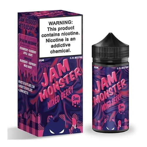 Jam Monster ToastMix berry ขนมปังแยมมิซเบอรรี่ Free base 60ml