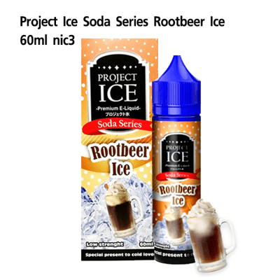 Project ice Rootbeer ice Free base60ml