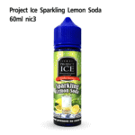 Project ice Sparkling lemon soda Free base60ml