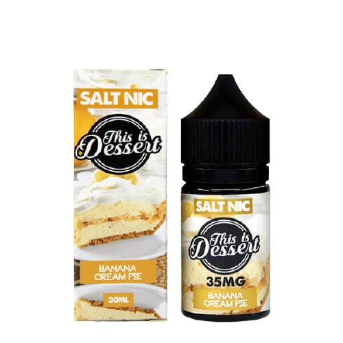 This is Dessert Banana Cream Pie SaltNic