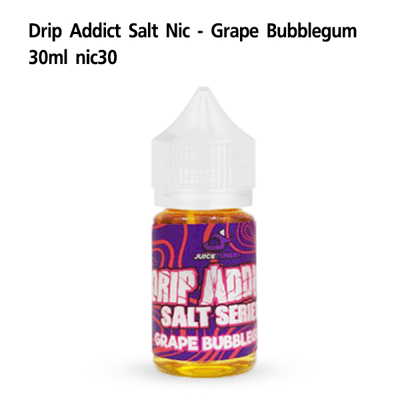 DRIP ADDICTGRAPE Bubblegum SaltNic