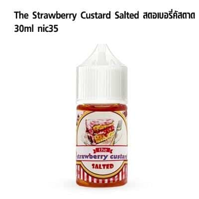 The Strawberry Custard Salted saltnic 30ml