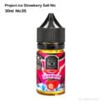 Project ice Strawberry Salt Nic