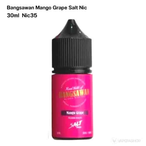 Bangsawan Mango Grape Salt Nic บัง มะม่วง องุ่น ซอลนิค