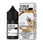 Cold Brew Coffee ICED Cappuccino Salt Nic