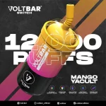 voltbar 12000 Puffs mango yacult