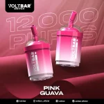 หัวพอต voltbar 12000 Puffs refill pink guava