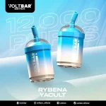 หัวพอต voltbar 12000 Puffs refill rybena yacult