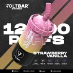 voltbar 12000 Puffs strawerry vanilla