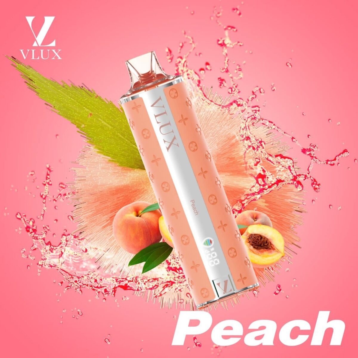 VLux 12000 Puffs peach