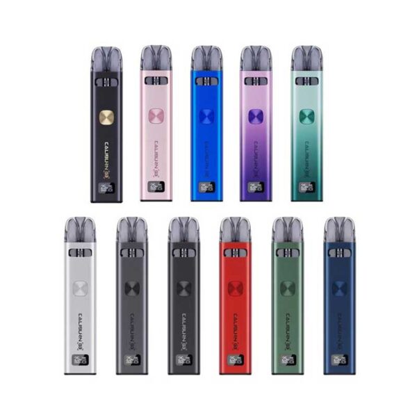 บุหรี่ไฟฟ้า Uwell CALIBURN G3 Pod System Kit New color