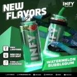 Watermelon Bubblegum Infy 12000 puffs